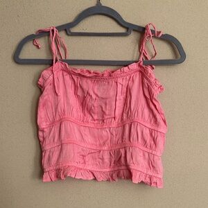 Vero Moda Helyn Shirred Camisole Crop Top